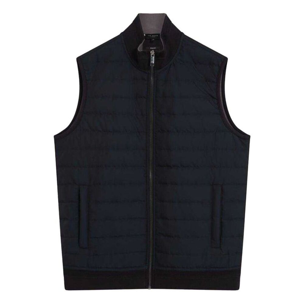 Ted Baker Mens Quilted Vest / Navy
